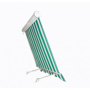 Con braccetti a ringhiera e cassonetto