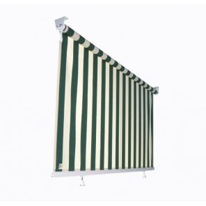 Tenda a caduta con ganci a ringhiera